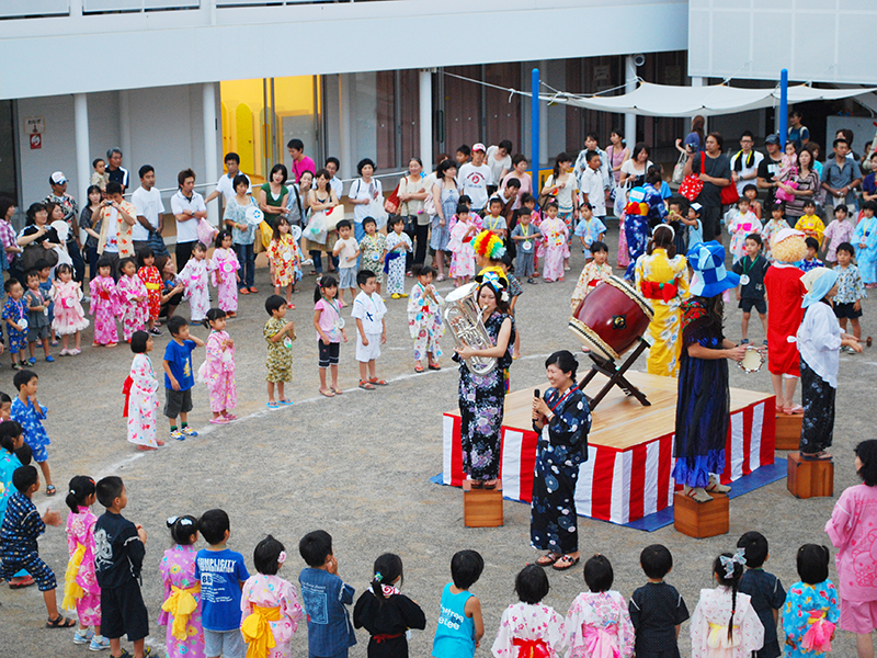 幼稚園の様子